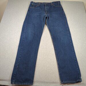 Vintage Levis 505 Jeans Men 40x34 (Actual 38x34) Straight Leg Orange Tab USA 80s